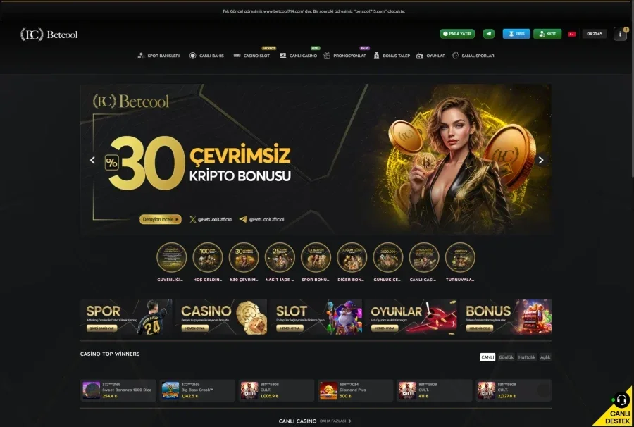 Betcool ekran görüntüsü